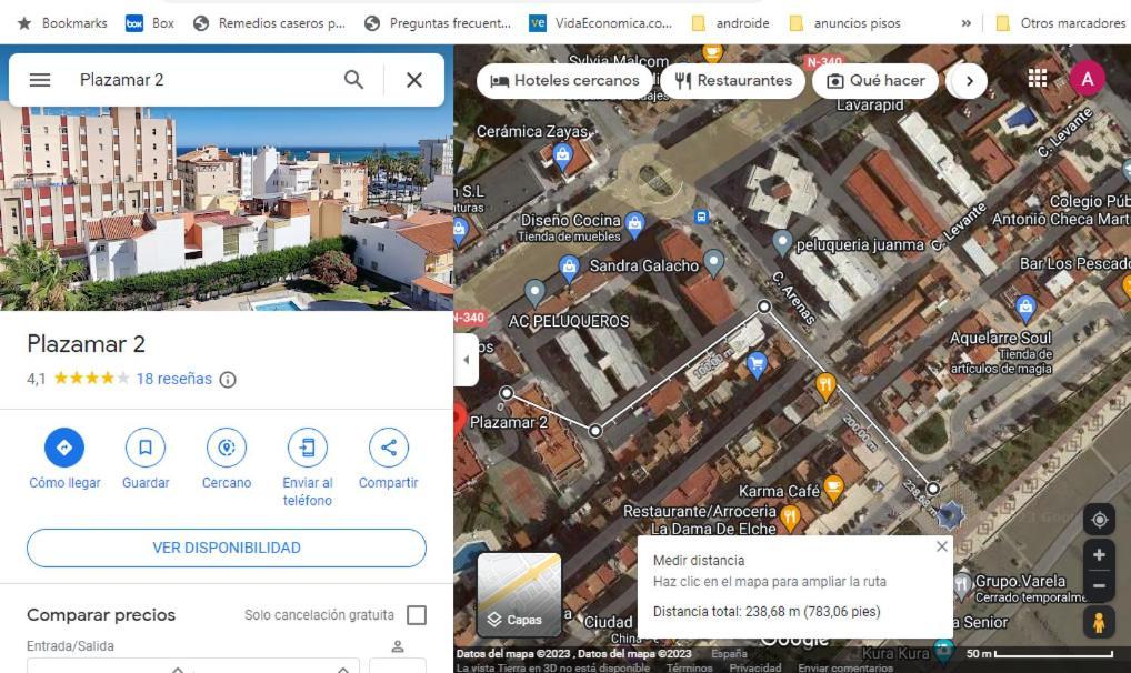 1 Hab, Confort 4 Plazas A 180M Playa, Plazamarcentro 2 Torre Del Mar Eksteriør bilde